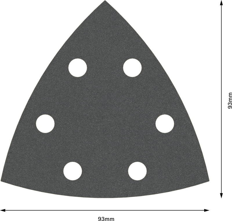 Folha de lixa Bosch BfCC,93mm,G320,5x