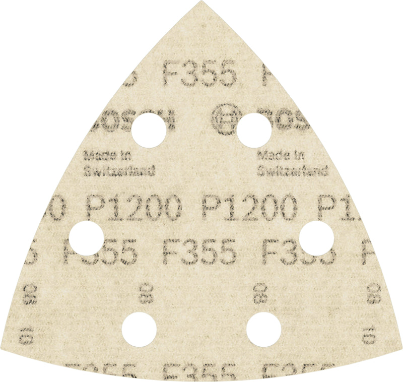 Bosch PRO F355 Sanding Sheet, 93 mm, G1200, 5 pcs.