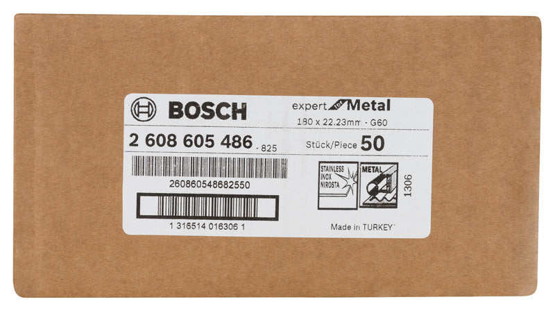 Bosch Fibre-Sanding Disc EfM,180mm,G60,1x