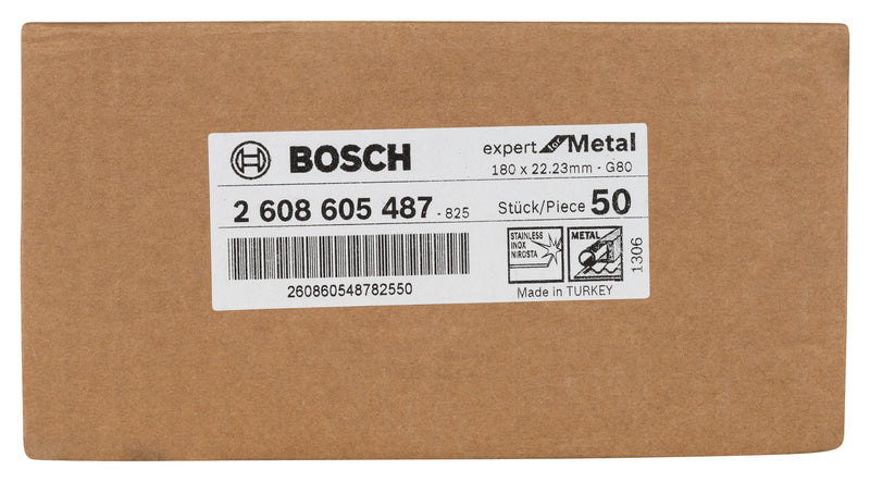 Bosch Fibre-Sanding Disc EfM,180mm,G80,1x