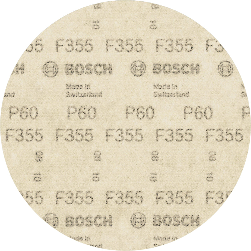 Folha de lixa Bosch PRO F355, 115 mm, G60, 10 unid.