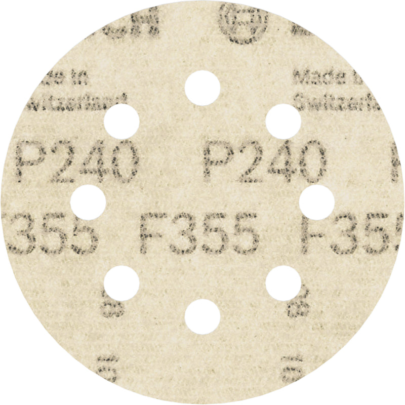 Disco de lixa Bosch PRO F355, 115 mm, G240, 5 unid.