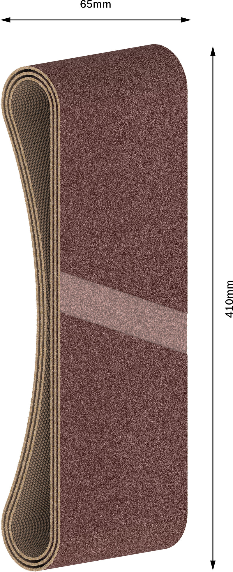 Cinta de lixa Bosch PRO X440, 65 x 410 mm, G60, 3 unid.