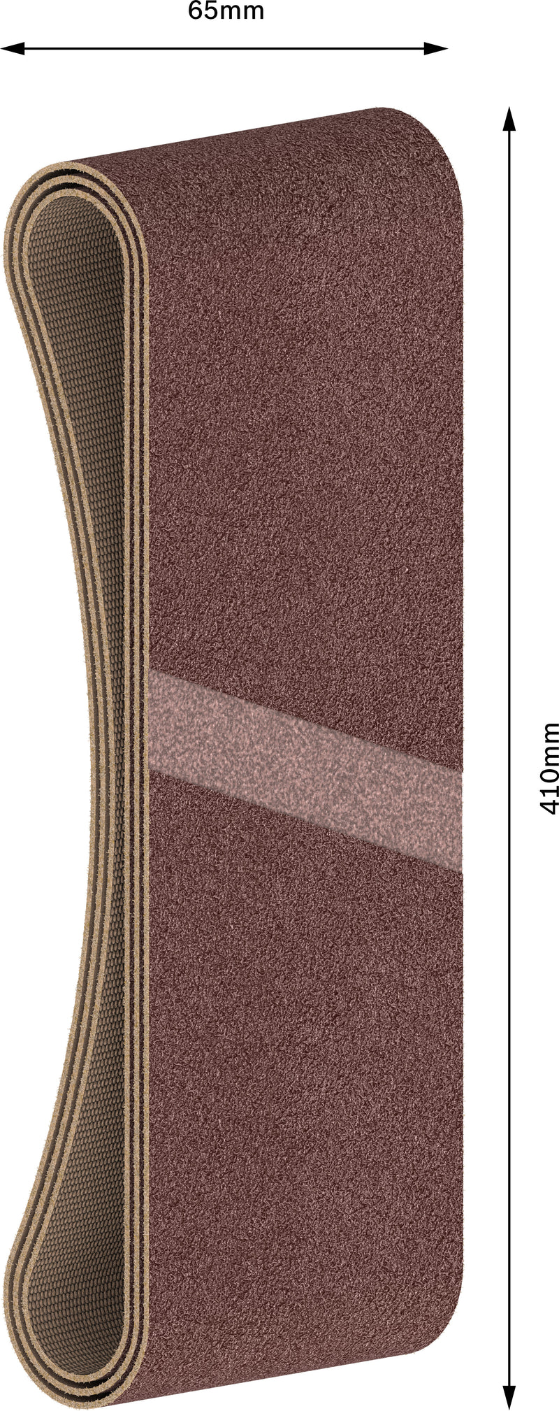 Cinta de lixa Bosch BfWP, 65x410mm, G120