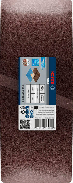 Cinta de lixa Bosch BfWP, 100x610mm, G80