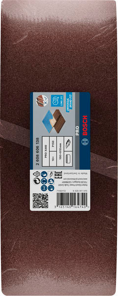 Cinta de lixa Bosch BfWP, 100x610mm, G150