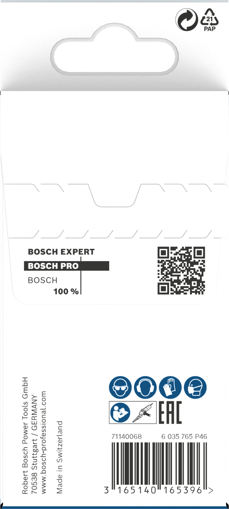 Bosch Sanding Belt BfWP,13x457mm,G40,3x