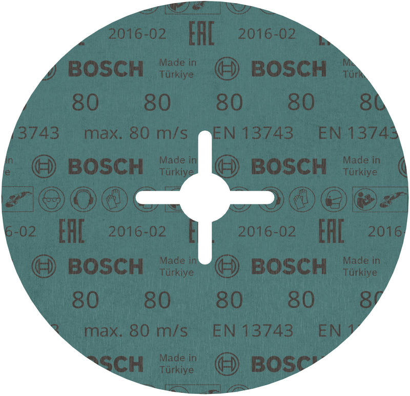 Bosch Fibre-Sanding Disc BfM,180mm,G80,1x