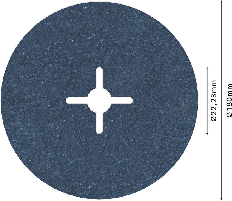 Bosch Fibre-Sanding Disc BfM,180mm,G36,1x