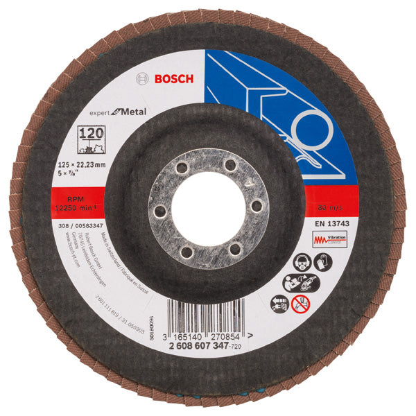 Bosch Flap Disc EfM,125mm,G120,1x