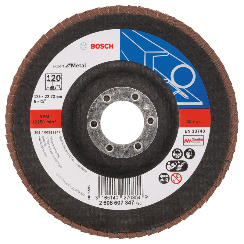 Bosch Flap Disc EfM,125mm,G120,1x