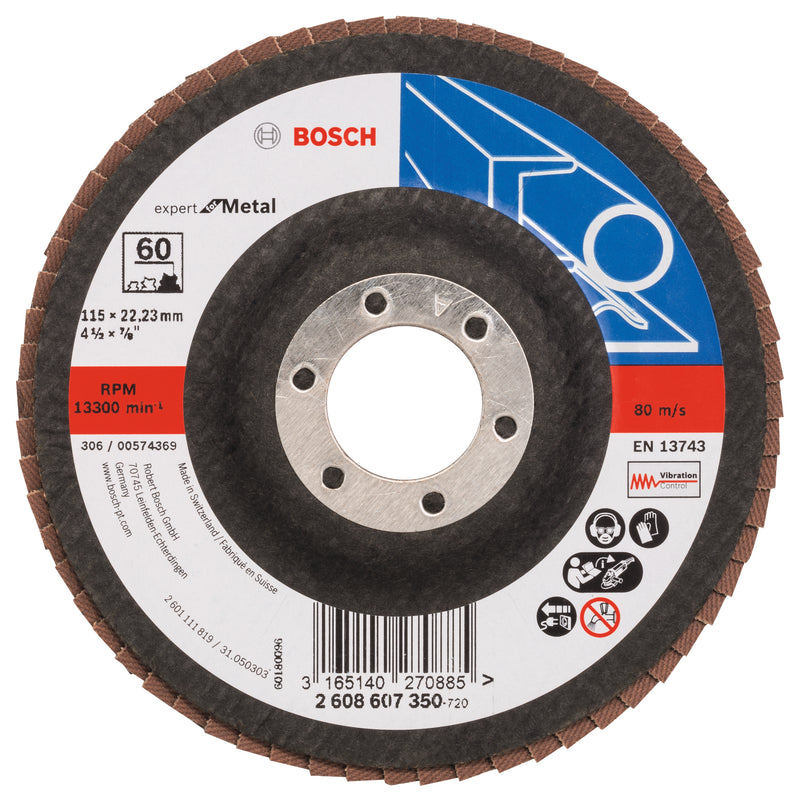 Disco de aba Bosch EfM, 115 mm, G60, 1x