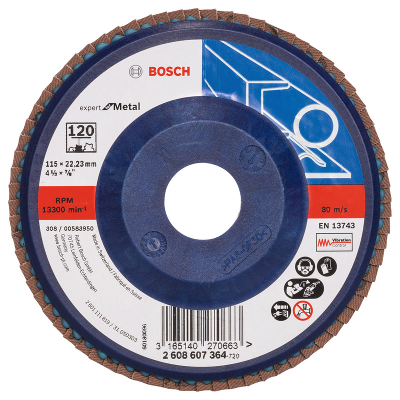 Disco de aba Bosch X551, especialista em metal