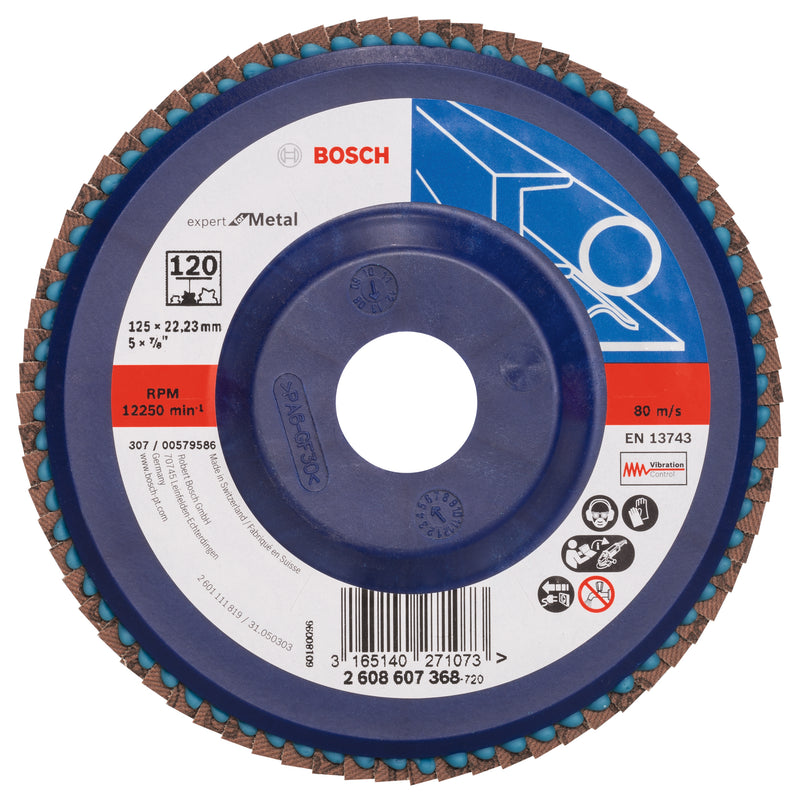 Bosch Flap Disc EfM,125mm,G120,1x