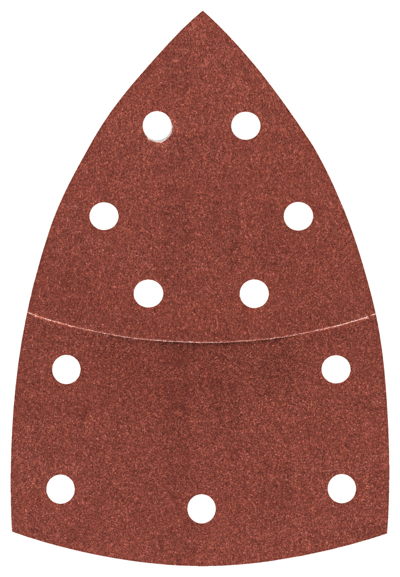 Folha de lixa Bosch EfWP, 102x62mm, G180