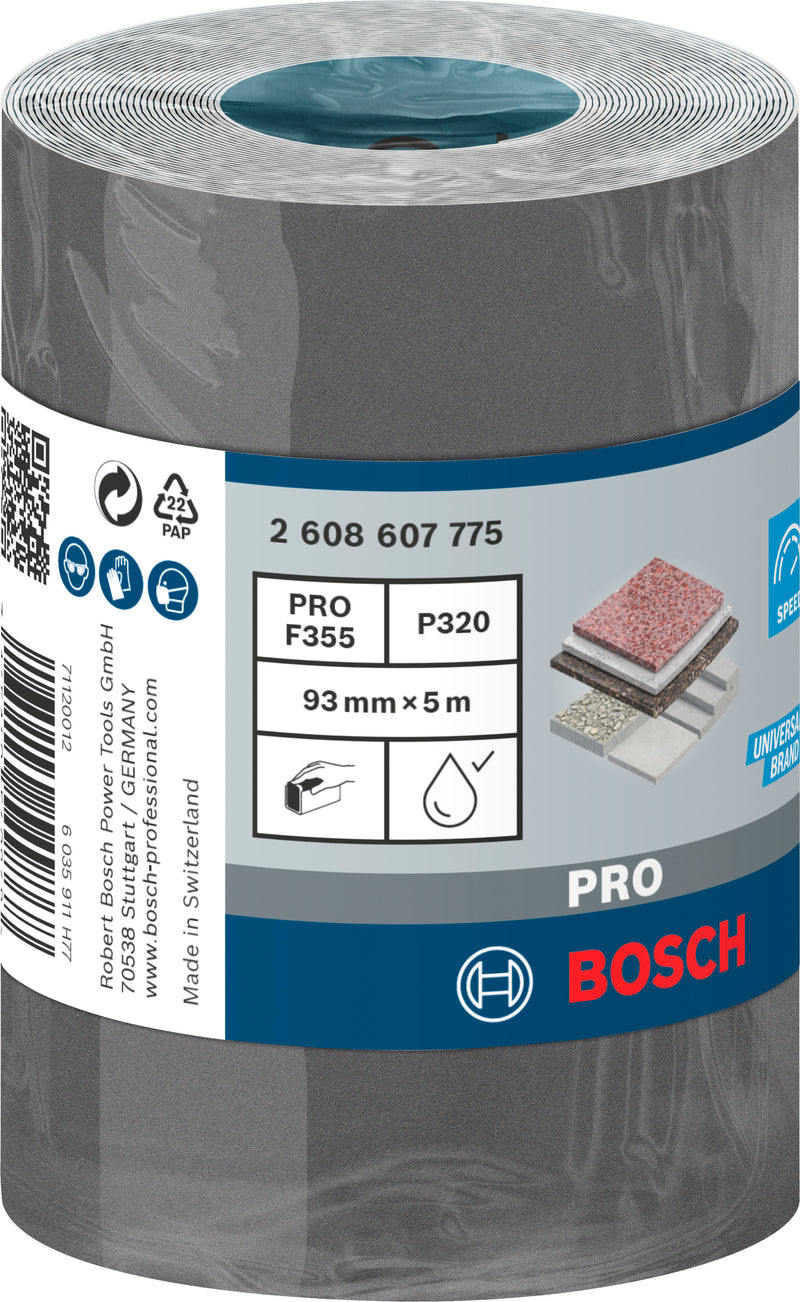 Bosch Abrasive Belt BfCC,93mmx5m,G320