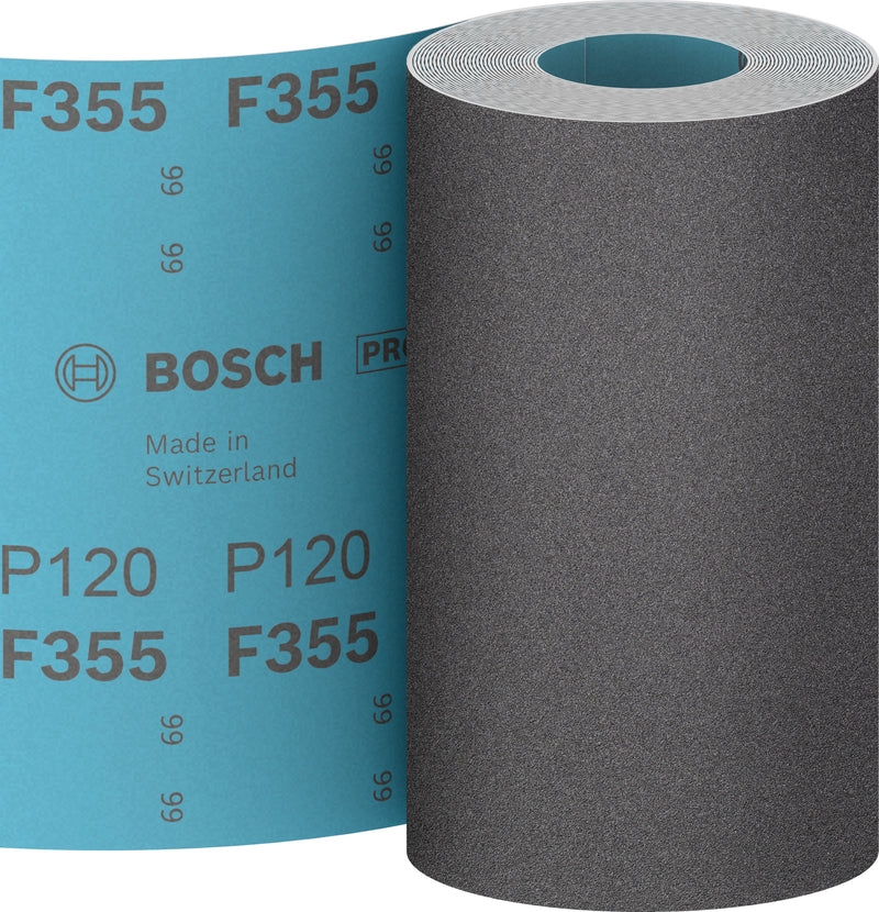 Rolo de lixa Bosch PRO C355, 115 mm, 5 m, G120