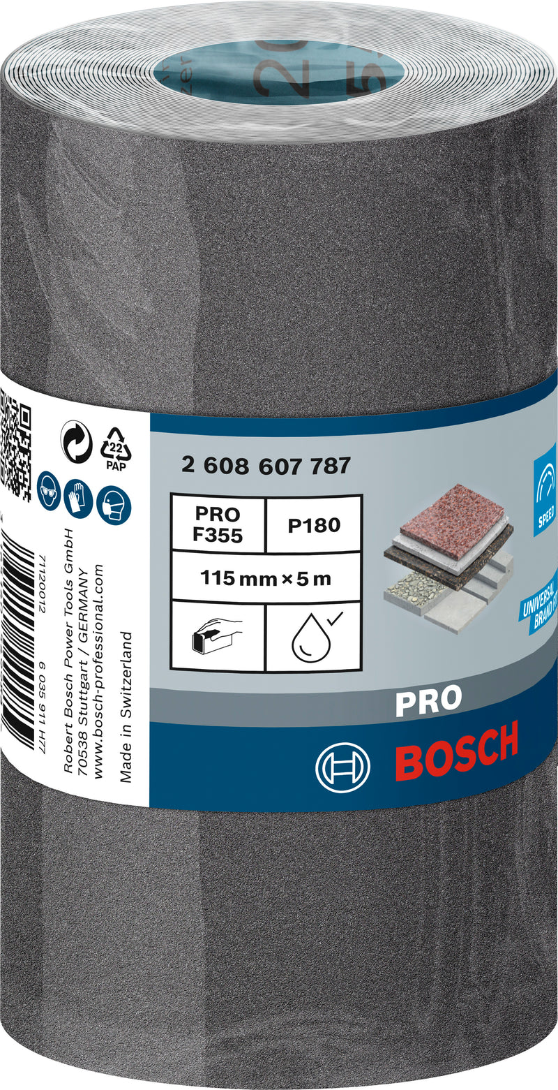 Bosch Abrasive Belt BfCC,115mmx5m,G180