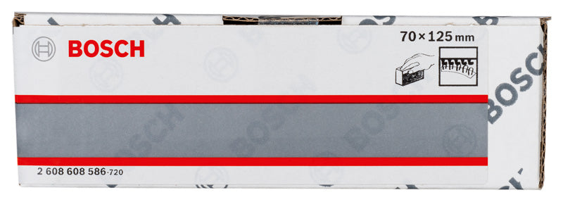 Bloque de lijado manual Bosch 70x125 mm, 1 unidad