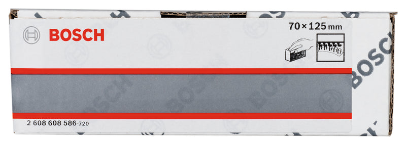 Bloque de lijado manual Bosch 70x125 mm, 1 unidad
