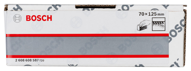 Bloque de lijado manual Bosch Cork, 70 x 125 mm, 1 unidad