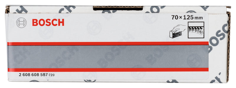 Bloque de lijado manual Bosch Cork, 70 x 125 mm, 1 unidad