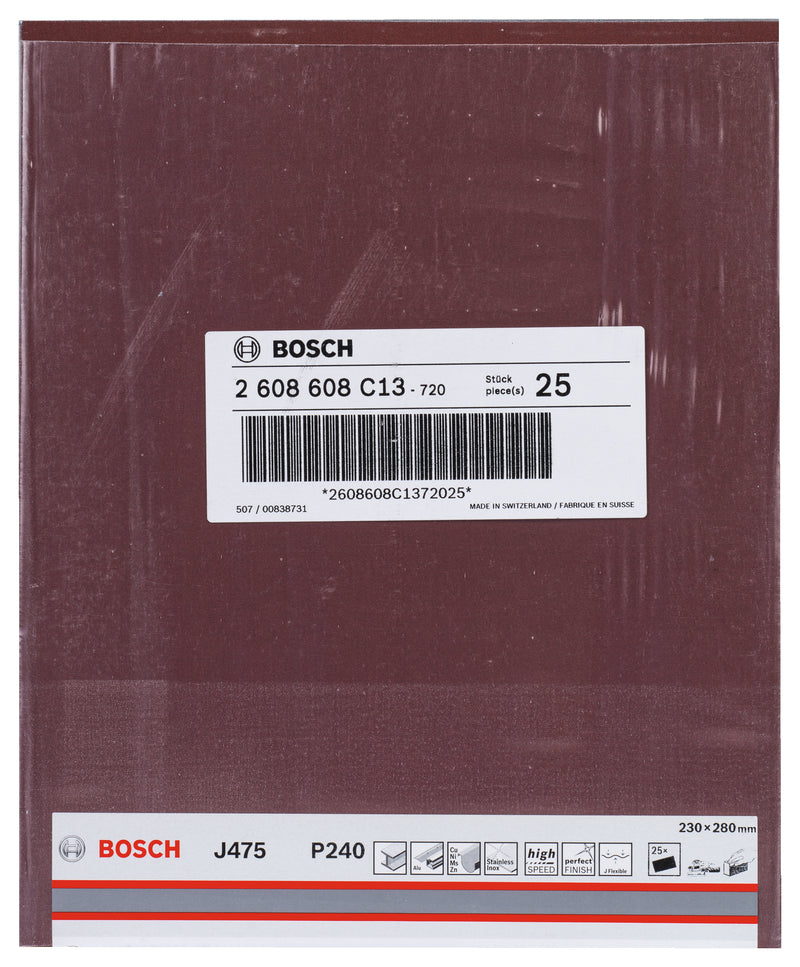 Bosch Sanding Sheet BfM,230x280mm,G240