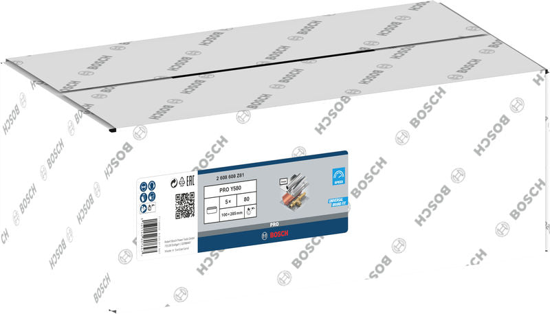 Bosch Abrasive Belt BfI,100x285mm,G80,5x