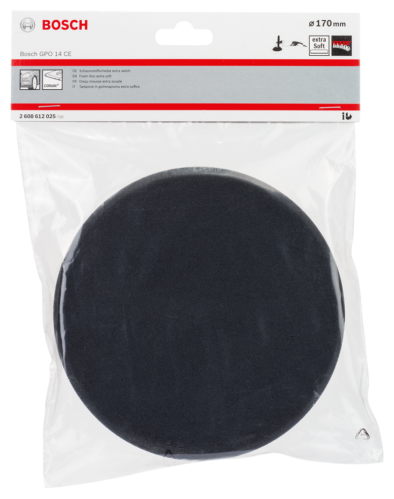 Bosch Polishing Sponge 170mm,1x