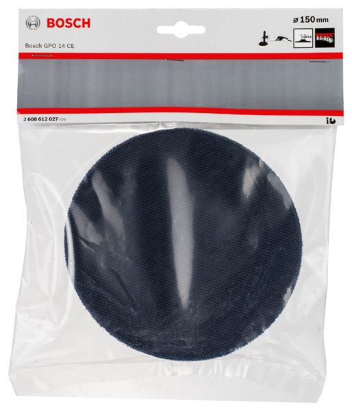 Bosch Rubber Backing Pad 150mm,1x