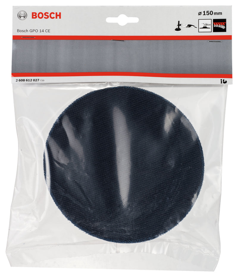 Bosch Rubber Backing Pad 150mm,1x