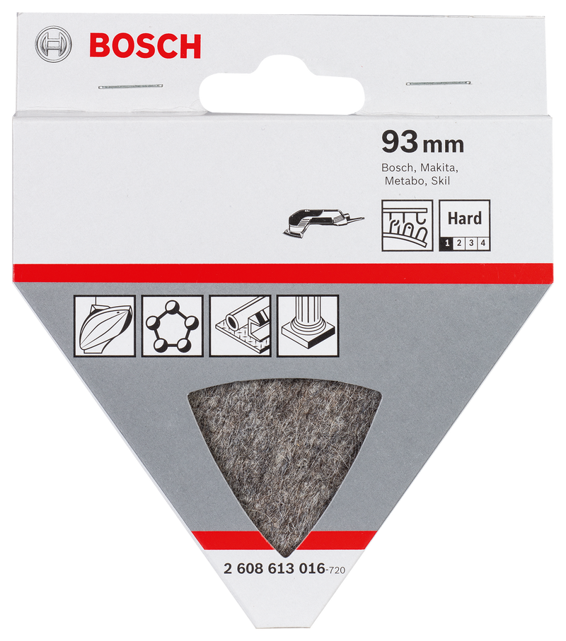 Disco de pulido Bosch de 93 mm, 1 unidad