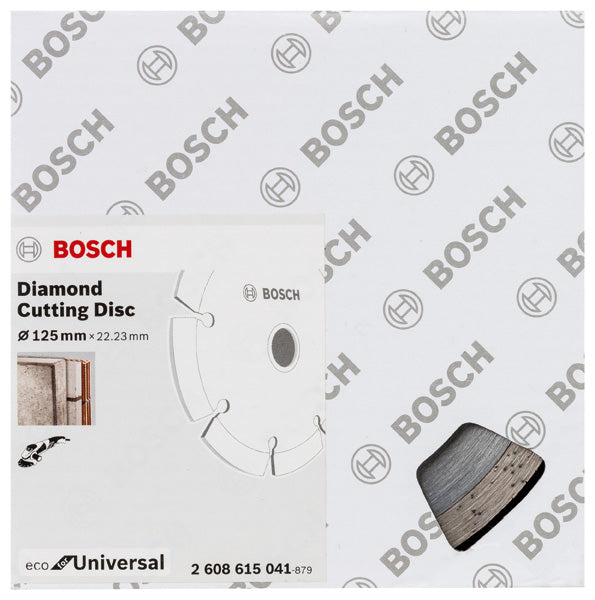 Bosch Accessories Diamond Cutting Discs (ECO For Universal Diamond Cutting Disc . 125x22.23x2.0x7)