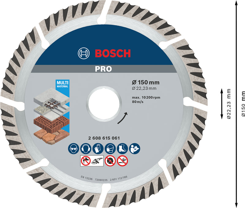 Bosch Diamond Cutting Blade Standard>Universal