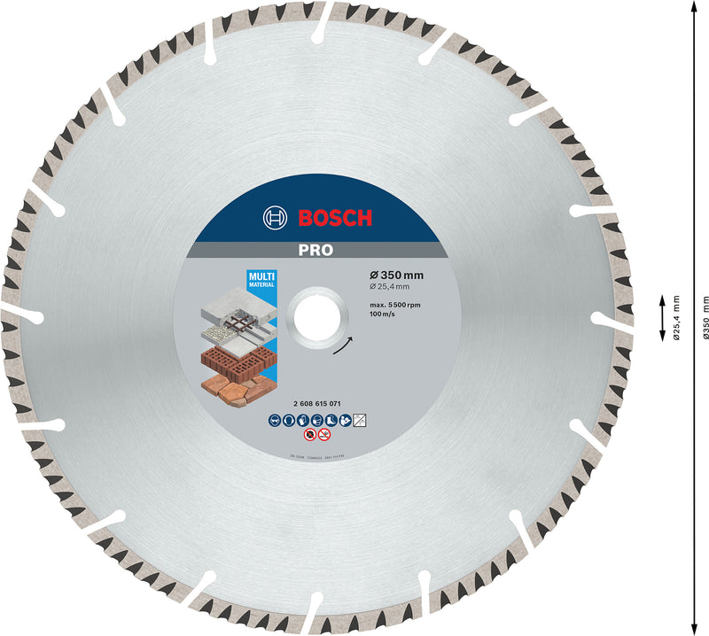 Hoja de corte de diamante Bosch Estándar&gt;Universal
