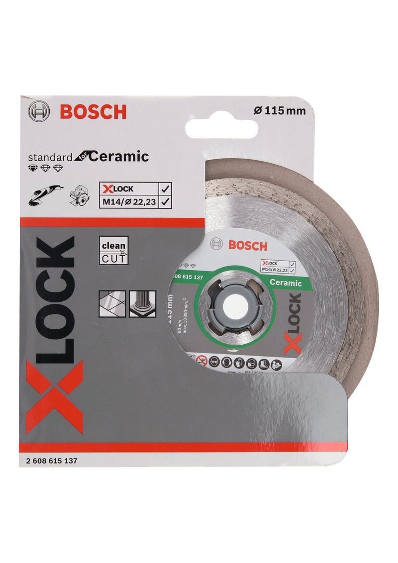 Lâmina de corte diamantada Bosch X-Lock Standard para