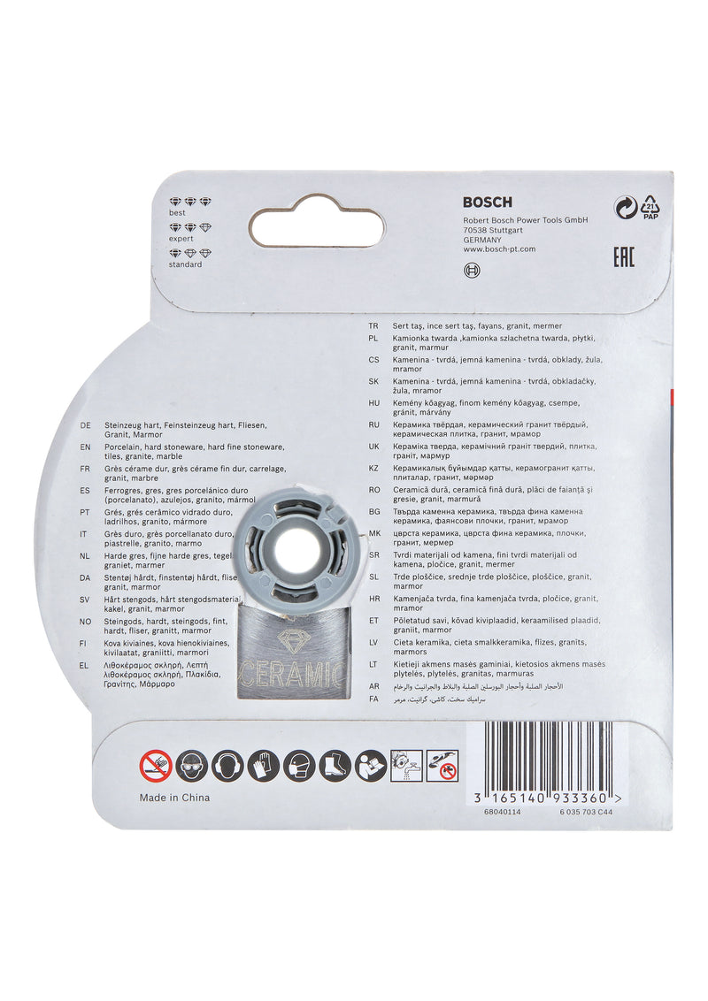 Hoja de corte de diamante Bosch X-Lock Standard fo