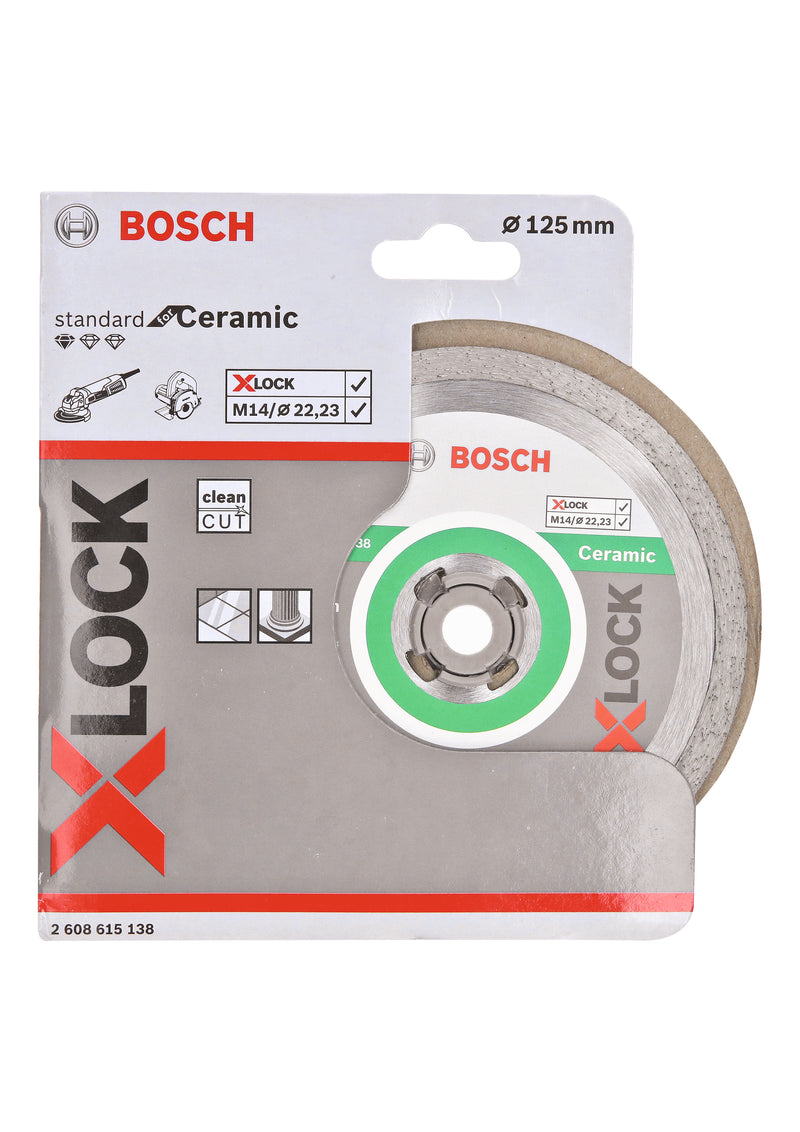 Hoja de corte de diamante Bosch X-Lock Standard fo