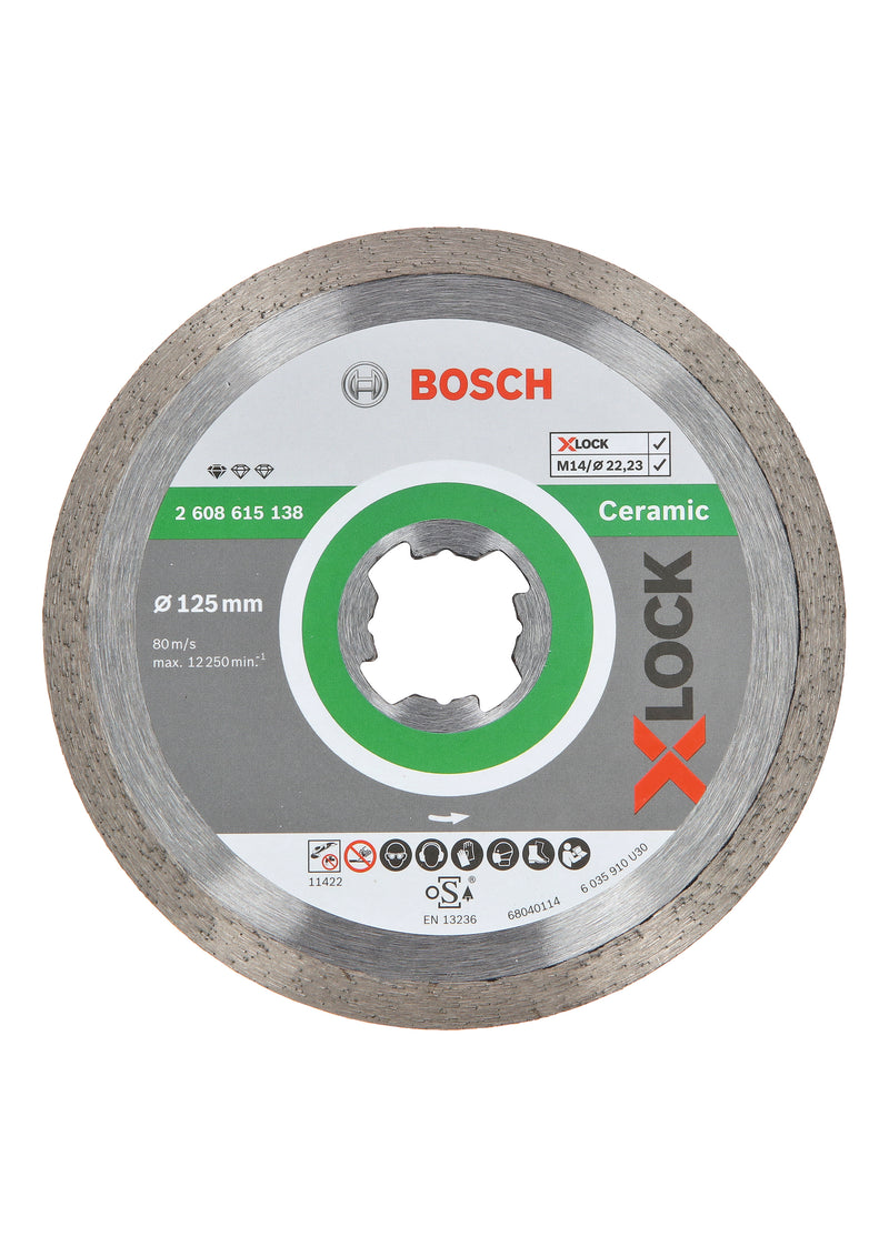 Hoja de corte de diamante Bosch X-Lock Standard fo