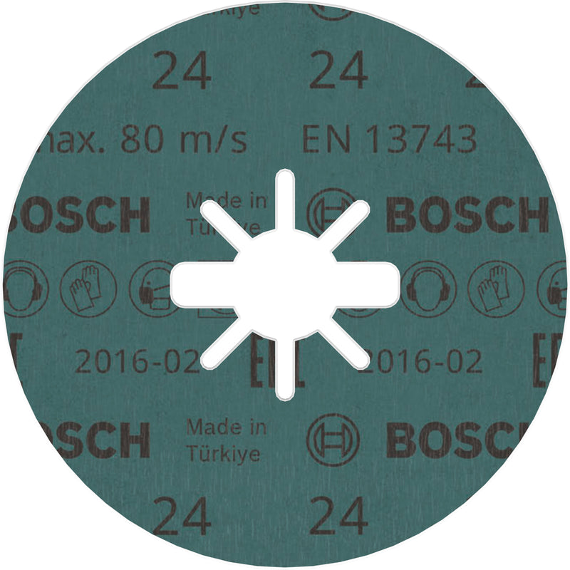 Disco de lixa de fibra Bosch BfM,115,G24,X-Lock