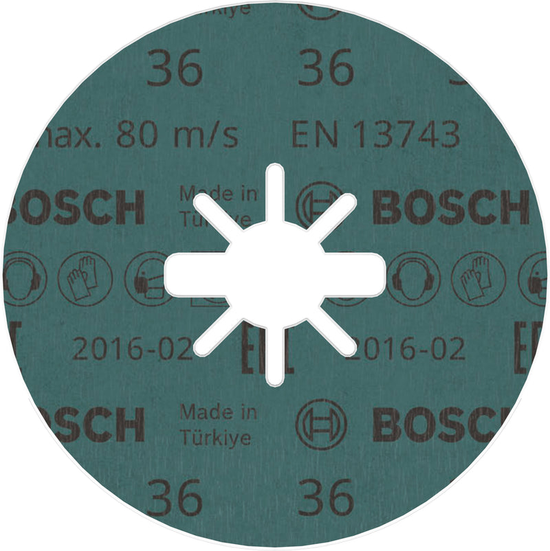 Bosch Fibre-Sanding Disc BfM,115,G36,X-Lock
