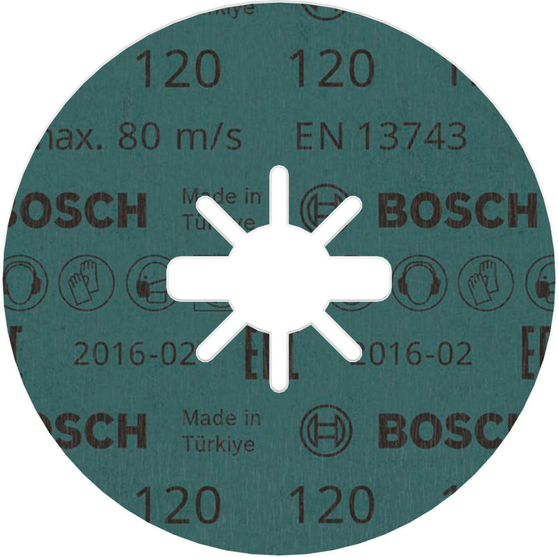 Disco de lixa de fibra Bosch BfM,115,G120,X-Lock