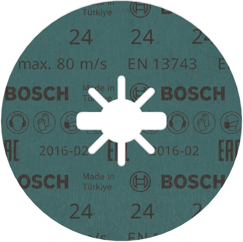 Disco de lixa de fibra Bosch BfM,125,G24,X-Lock
