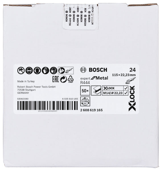Bosch Fibre-Sanding Disc EfM,115,G24,X-Lock