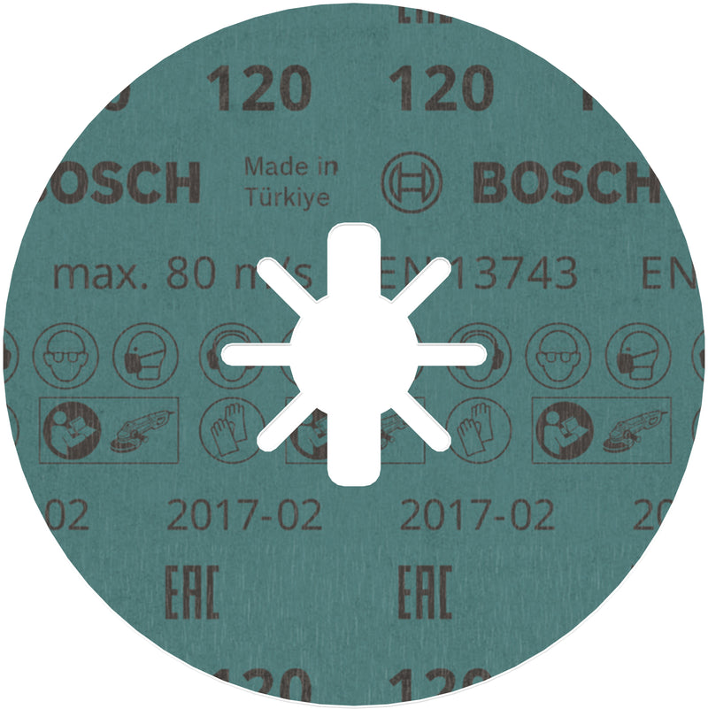 Disco de lixa de fibra Bosch BfM+I,125,G120,X-Loc