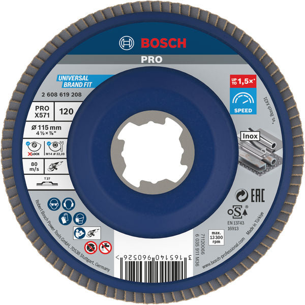 Disco de aba Bosch BfM,115,G12,X-Lock