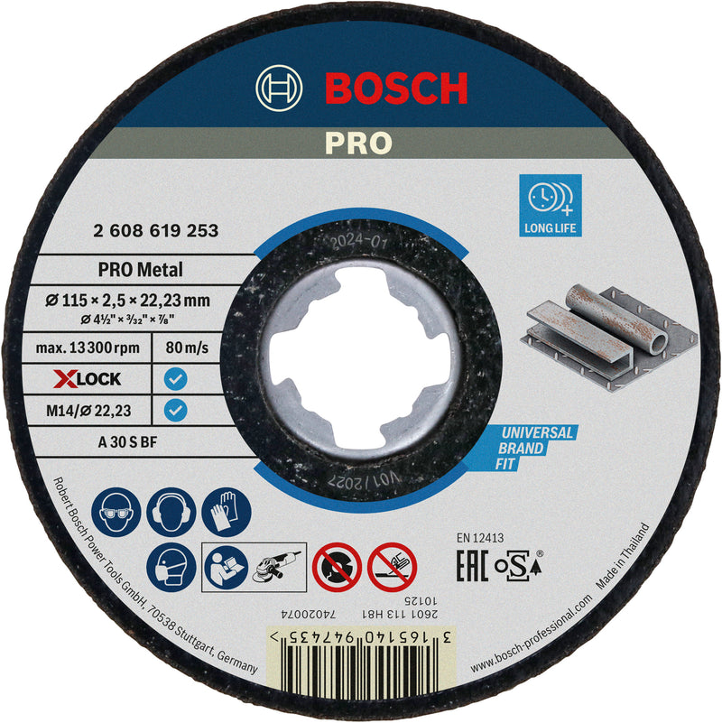 Disco de corte Bosch X-LOCK Expert &gt;Metal