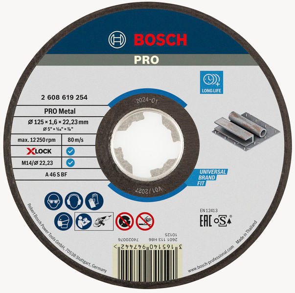 Bosch Cutting Disc X-LOCK Expert >Metal