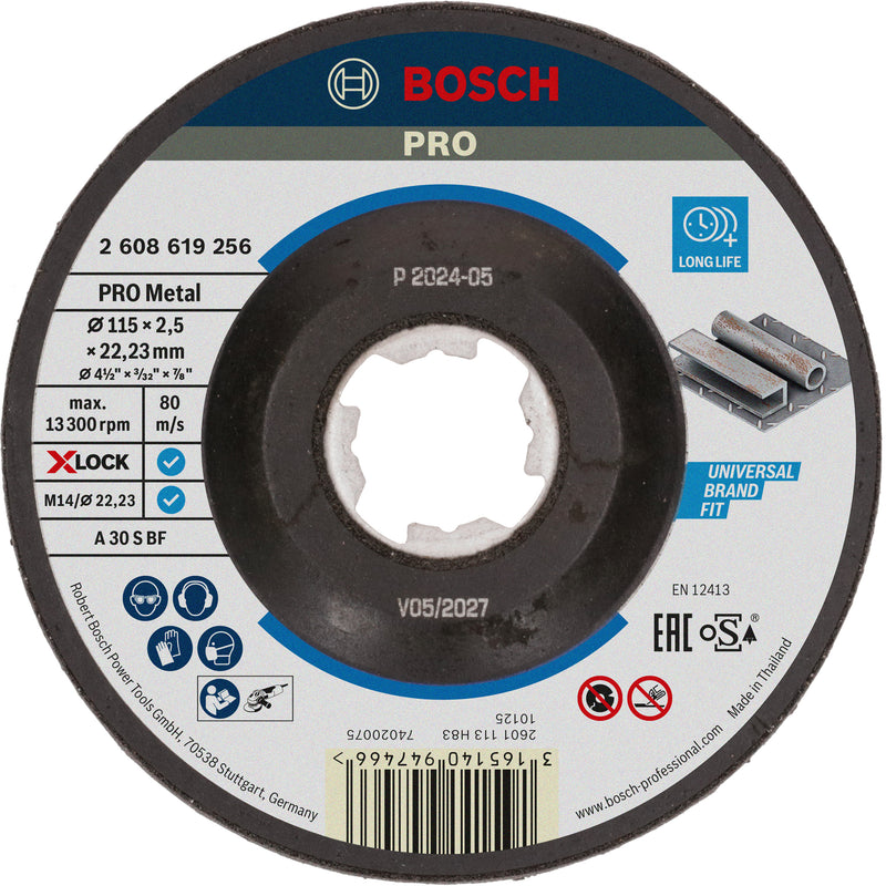 Disco de corte Bosch X-LOCK Expert &gt;Metal