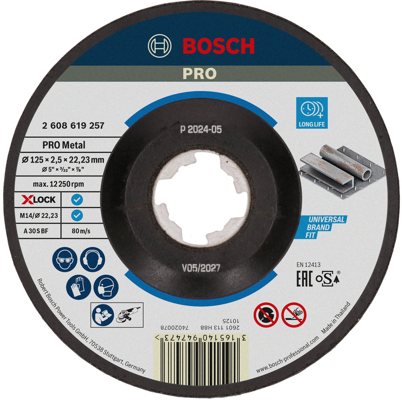 Bosch Cutting Disc X-LOCK Expert >Metal